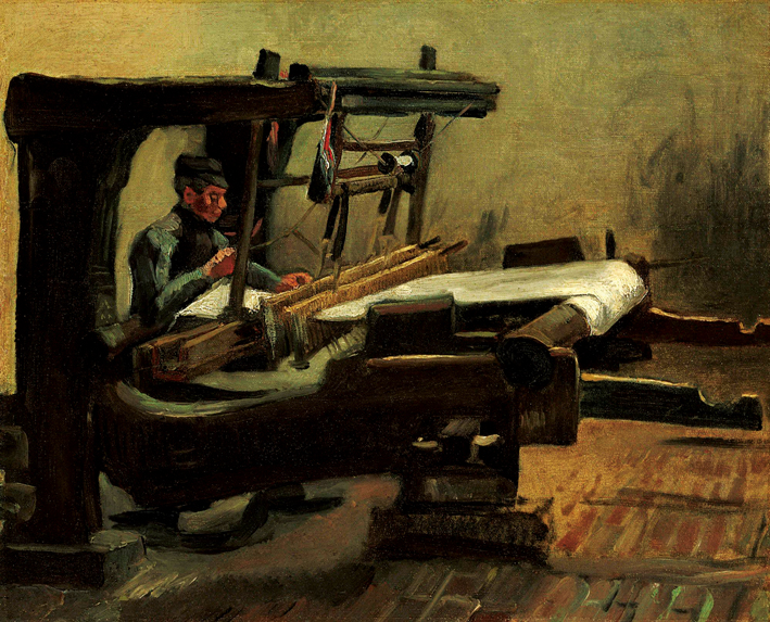  文森特·威廉·梵高  Vincent Willen Van Gogh ——织布工 (1)